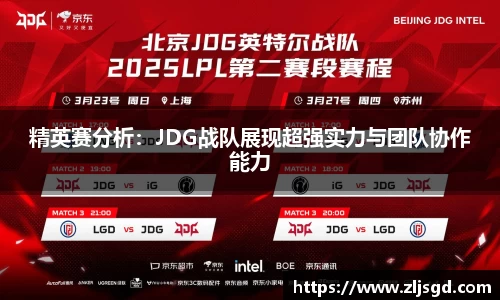 精英赛分析：JDG战队展现超强实力与团队协作能力
